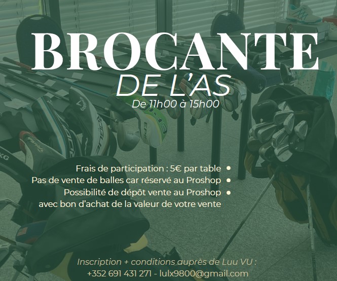 Brocante de l Association Sportive